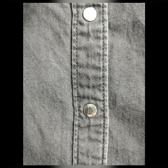 Zara denim shirt Black 🖤 XS - Picture 4 of 8